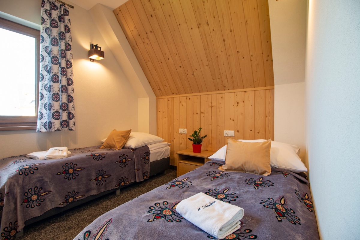 Domki u Skowyrów pokój