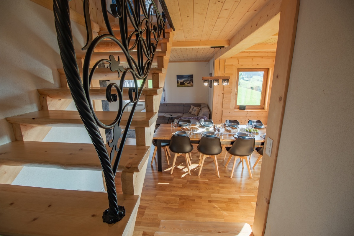 Domki u Skowyrów salon