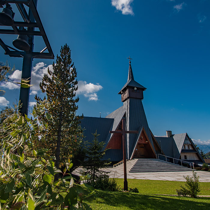 Drewniany kościół w Białce Tatrzańskiej